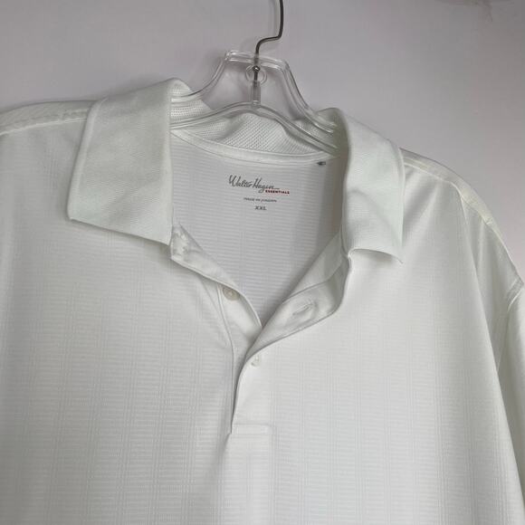 Walter Hagen Essentials White Polo Shirt Men's size XXL - Picture 2 of 11